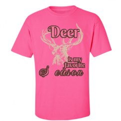 Unisex Ultra Cotton Safety Neon Crewneck Tee