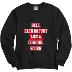 Unisex Film and Foil Crewneck Sweatshirt