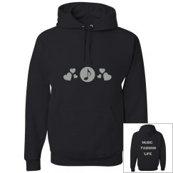 Music fashion life hoodie