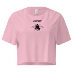 Ladies Festival Cali Crop Top Tee