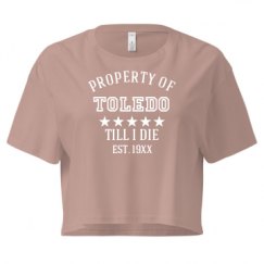 Ladies Festival Cali Crop Top Tee