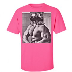 Unisex Ultra Cotton Safety Neon Crewneck Tee