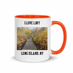 11oz Ceramic Mug with Color Inside
