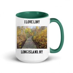 15oz Ceramic Mug with Color Inside