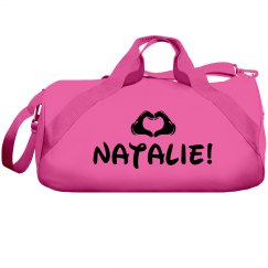 Love Cheer Girl Custom Cheerleader Bag