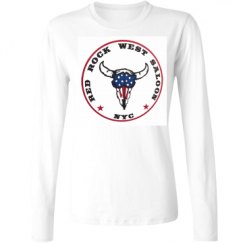 Ladies Relaxed Fit Basic Long Sleeve Tee