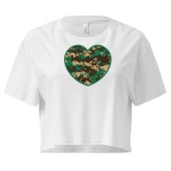 Ladies Festival Cali Crop Top Tee