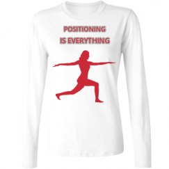 Ladies Relaxed Fit Basic Long Sleeve Tee