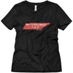 Ladies Relaxed Fit V-Neck Tee