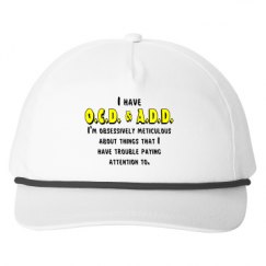 Snapback Five-Panel Rope Hat