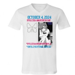 Unisex V-Neck Jersey Tee