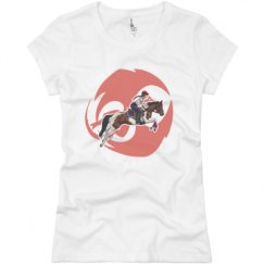 Ladies Slim Fit Basic Promo Jersey Tee