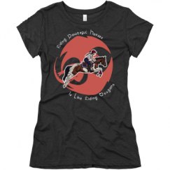 Ladies Slim Fit Super Soft Triblend Tee