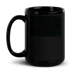 15oz Black Glossy Mug