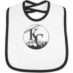 Infant Contrast Trim Bib