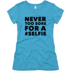 Ladies Slim Fit Super Soft Triblend Tee