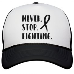 Awareness Cap Black/White