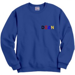 Unisex Film and Foil Crewneck Sweatshirt