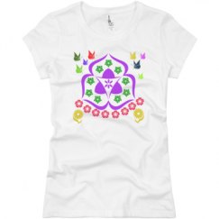 Ladies Slim Fit Basic Promo Jersey Tee