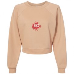 Women's Raglan Pullover Fleece
