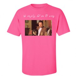 Unisex Ultra Cotton Safety Neon Crewneck Tee