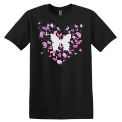 Butterfly Pattern Butterflies Heart Design