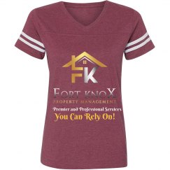 FKPM -Ladies T w/ Stripes 