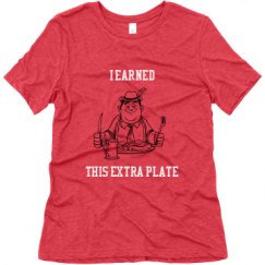 Ladies Relaxed Fit Super Soft Triblend Tee