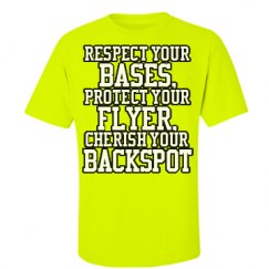 Unisex Ultra Cotton Safety Neon Crewneck Tee