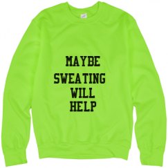 Unisex Neon Crewneck Sweatshirt