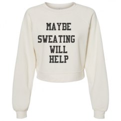 Women's Raglan Pullover Fleece