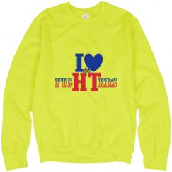 Unisex Neon Crewneck Sweatshirt