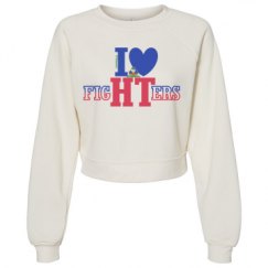 Women's Raglan Pullover Fleece