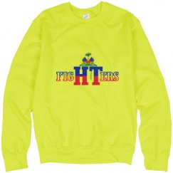 Unisex Neon Crewneck Sweatshirt