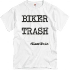 Biker Trash wht