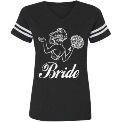 Ladies Relaxed Fit Vintage Sports Tee