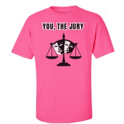 Unisex Ultra Cotton Safety Neon Crewneck Tee