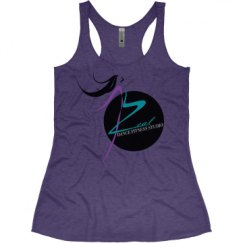 Ladies Slim Fit Super Soft Racerback Triblend Tank