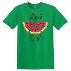 Kelly green w/fruit graphic 