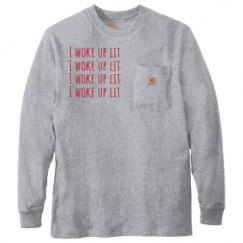 Unisex Carhartt Pocket Long Sleeve Tee