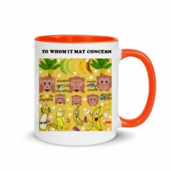 11oz Ceramic Mug with Color Inside