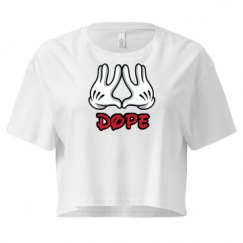 Ladies Festival Cali Crop Top Tee