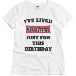 Lived this long for birthday