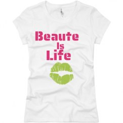 Ladies Slim Fit Basic Promo Jersey Tee