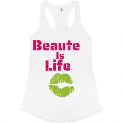 Ladies Slim Fit Racerback Tank Top