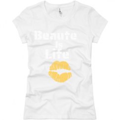 Ladies Slim Fit Basic Promo Jersey Tee