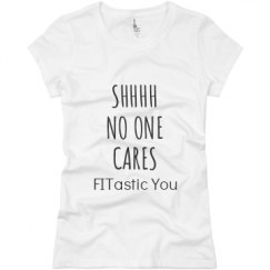 Ladies Slim Fit Basic Promo Jersey Tee