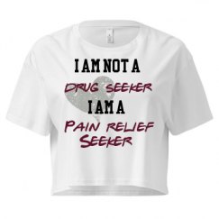 Ladies Festival Cali Crop Top Tee