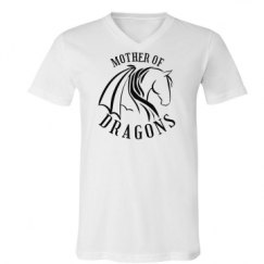 Unisex V-Neck Jersey Tee