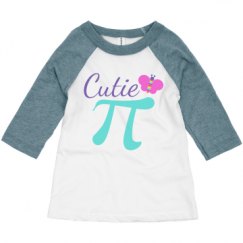 Toddler 3/4 Sleeve Raglan Tee